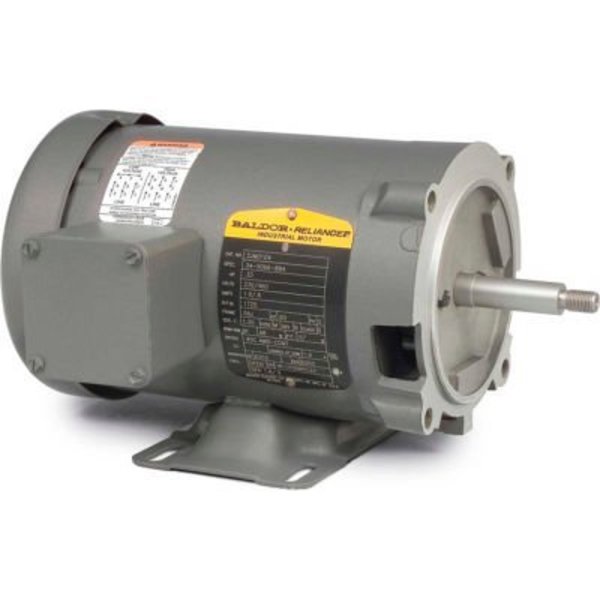 Baldor-Reliance Baldor-Reliance Motor CJM3155, 2HP, 3450RPM, 3PH, 60HZ, 56J, 3430M, OPEN, F1 CJM3155